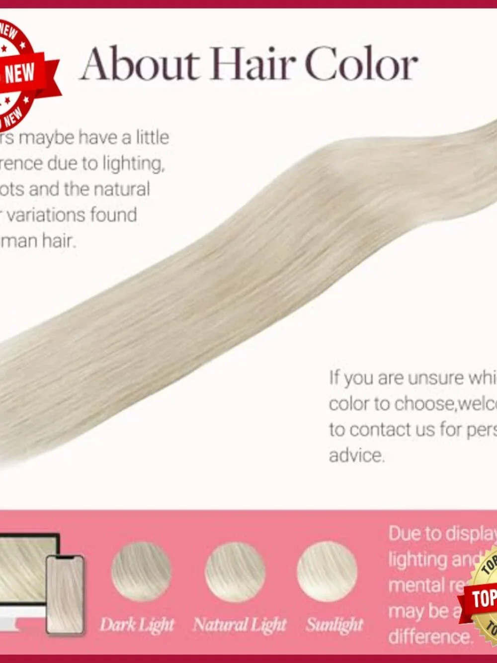 20in Tape-In Human Hair Extensions, 100g 40pcs, Straight Seamless